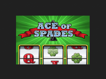 Ace Of Spades Slot Visuals
